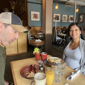 Artemisia Cafe - French toast, egg hash, virgin Bloody Mary. - Breakfast & Brunch Near Me - Portland, Maine