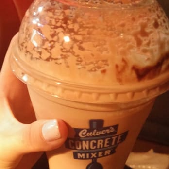 Culver's - Bad presentation, the lid kept falling off, but it tasted delicious. Chocolate banana malt. Banana was added for free! - Burgers Near Me - Omaha, Nebraska Culver's - Bad presentation, the lid kept falling off, but it tasted delicious. Chocolate banana malt. Banana was added for free! - Burgers Near Me - Omaha, Nebraska