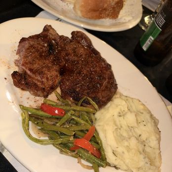 Barstow House - Delmonico with rosemary potatoes and string beans - Italian Near Me - Nichols, New York