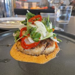 Griddled Crab Cake