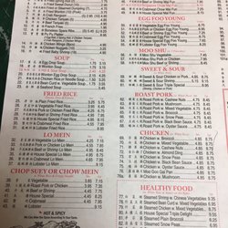 China One - Menu
