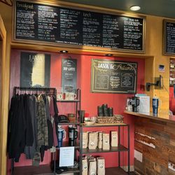 Java - Merch & menu
