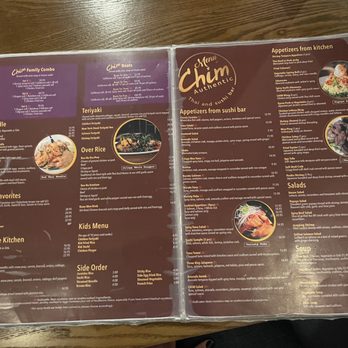 Chim Authentic Thai & Sushi - Menu - Sushi Bars Near Me - Plantation, Florida