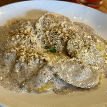 Saltyard - Mushroom ravioli. - New American Near Me - Burlingame, California Saltyard - Mushroom ravioli. - New American Near Me - Burlingame, California