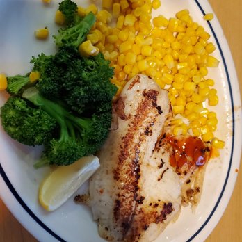 IHOP - Leti's grilled tilapia and steamed vegetables. - Breakfast & Brunch Near Me - Banning, California IHOP - Leti's grilled tilapia and steamed vegetables. - Breakfast & Brunch Near Me - Banning, California
