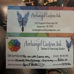 Archangel Custom Ink - There is absolutely nothing in fine print.