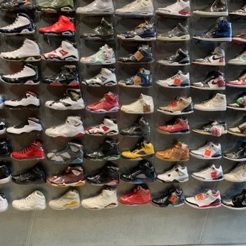 Nojo Kicks - Shoe wall - Shoe Stores Near Me - Detroit, Michigan