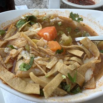 Gloria's Latin Cuisine - Tortilla soup yummy - Mexican Near Me - Austin, Texas