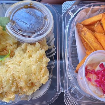Sugar Pine - Fish n Chips (cod/sweet potatoes)... yum! - Japanese Near Me - Austin, Texas