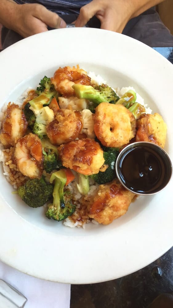 Fried shrimp teriyaki bowl Yelp