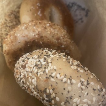 Maury's - Everything bagel & others - Bagels Near Me - Los Angeles, California