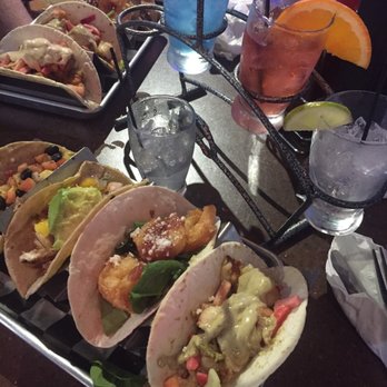 Edison's Entertainment Complex - loberster taco, shrimp with horseradish strawberry "jam", mahimahi, and veggie! Plus the marg flight! - Arcades Near Me - Edwardsville, Illinois Edison's Entertainment Complex - loberster taco, shrimp with horseradish strawberry "jam", mahimahi, and veggie! Plus the marg flight! - Arcades Near Me - Edwardsville, Illinois