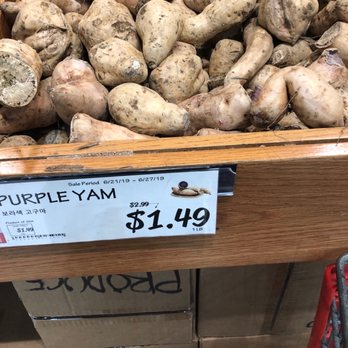 H Mart - Carrollton - Purple Sweet Potatoes - International Grocery Near Me - Carrollton, Texas