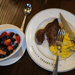 Capital Burger breakfast