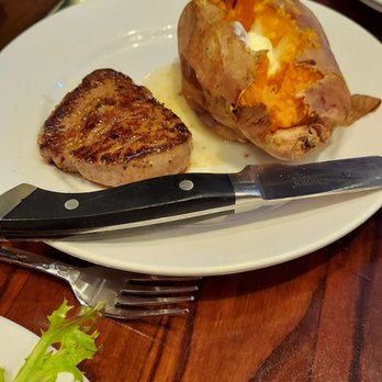 LongHorn Steakhouse - Another fillet with sweet potato. - Steakhouses Near Me - Yukon, Oklahoma LongHorn Steakhouse - Another fillet with sweet potato. - Steakhouses Near Me - Yukon, Oklahoma