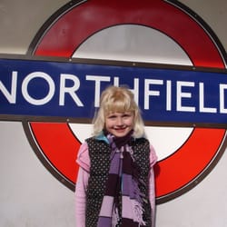 Northfields Station - Northfields Station sign