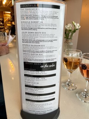 Menu photo 1 The Cube At Standard Market Westmont, IL Menu photo 1 The Cube At Standard Market Westmont, IL