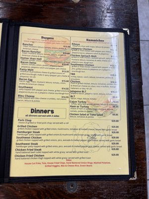 Menu photo 4 Cattleman's Kitchen Winnie, TX