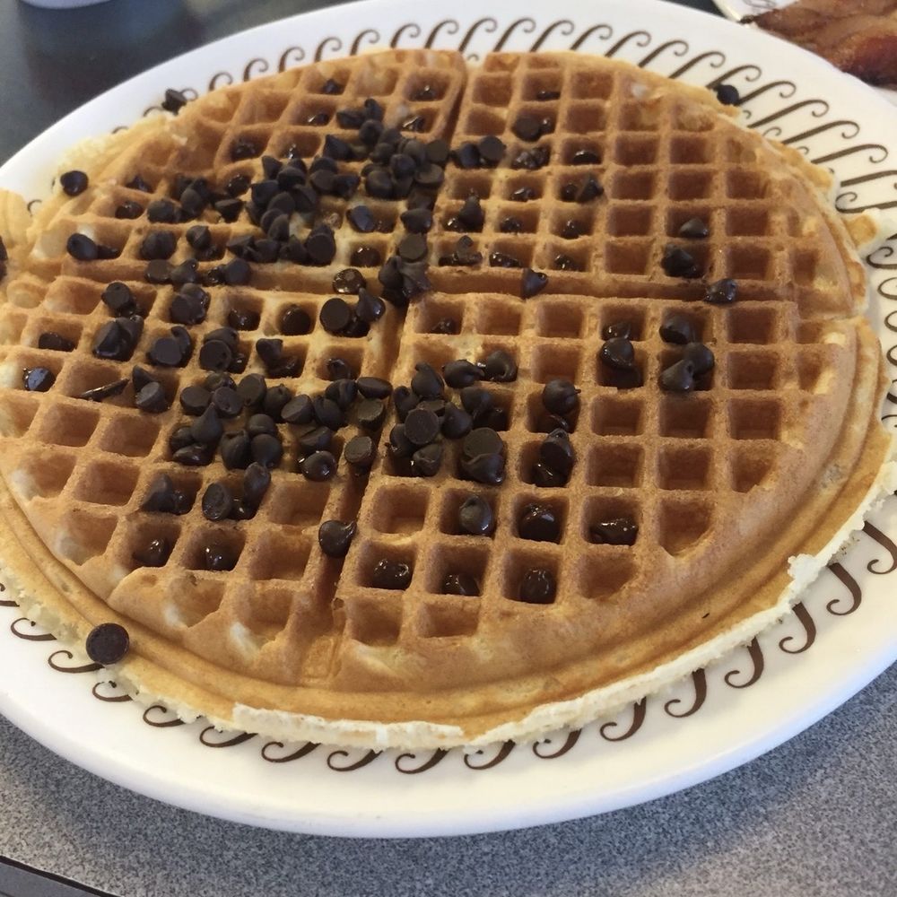 Waffle House - Waffle with chocolate chips - Breakfast & Brunch Near Me - Kissimmee, Florida Waffle House - Waffle with chocolate chips - Breakfast & Brunch Near Me - Kissimmee, Florida