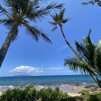 The Hale Pau Hana - View from lawn area on far side. - Vacation Rentals Near Me - Kihei, Hawaii