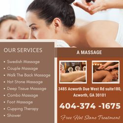 A Massage - Walk-in & Appointment Welcome