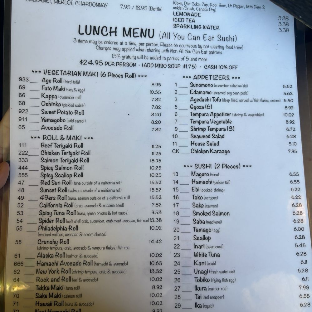 Daiki Sushi - Menu - Japanese Near Me - San Mateo, California Daiki Sushi - Menu - Japanese Near Me - San Mateo, California
