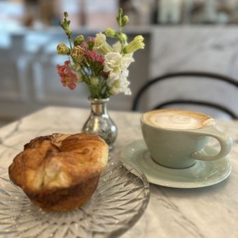 Persephone Bakery - Kouign-amann (my fav) and cappuccino - Bakeries Near Me - Wilson, Wyoming Persephone Bakery - Kouign-amann (my fav) and cappuccino - Bakeries Near Me - Wilson, Wyoming