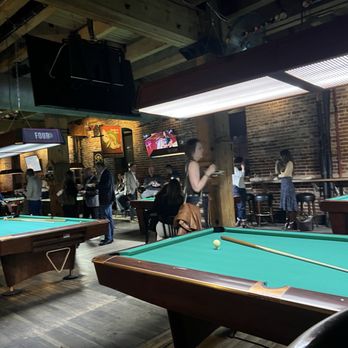 Wynkoop Brewing - Pool hall area - Pool Halls Near Me - Denver, Colorado Wynkoop Brewing - Pool hall area - Pool Halls Near Me - Denver, Colorado