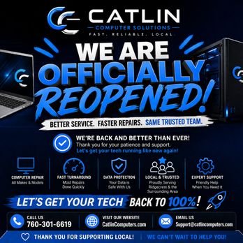 Catlin Computer Solutions - IT Services & Computer Repair Near Me - Ridgecrest, California Catlin Computer Solutions - IT Services & Computer Repair Near Me - Ridgecrest, California