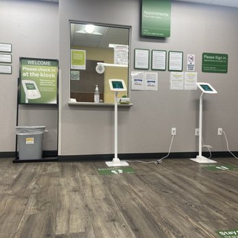 Quest Diagnostics - 3 tablet stations (6 feet apart) to check in. - Laboratory Testing Near Me - Northridge, California