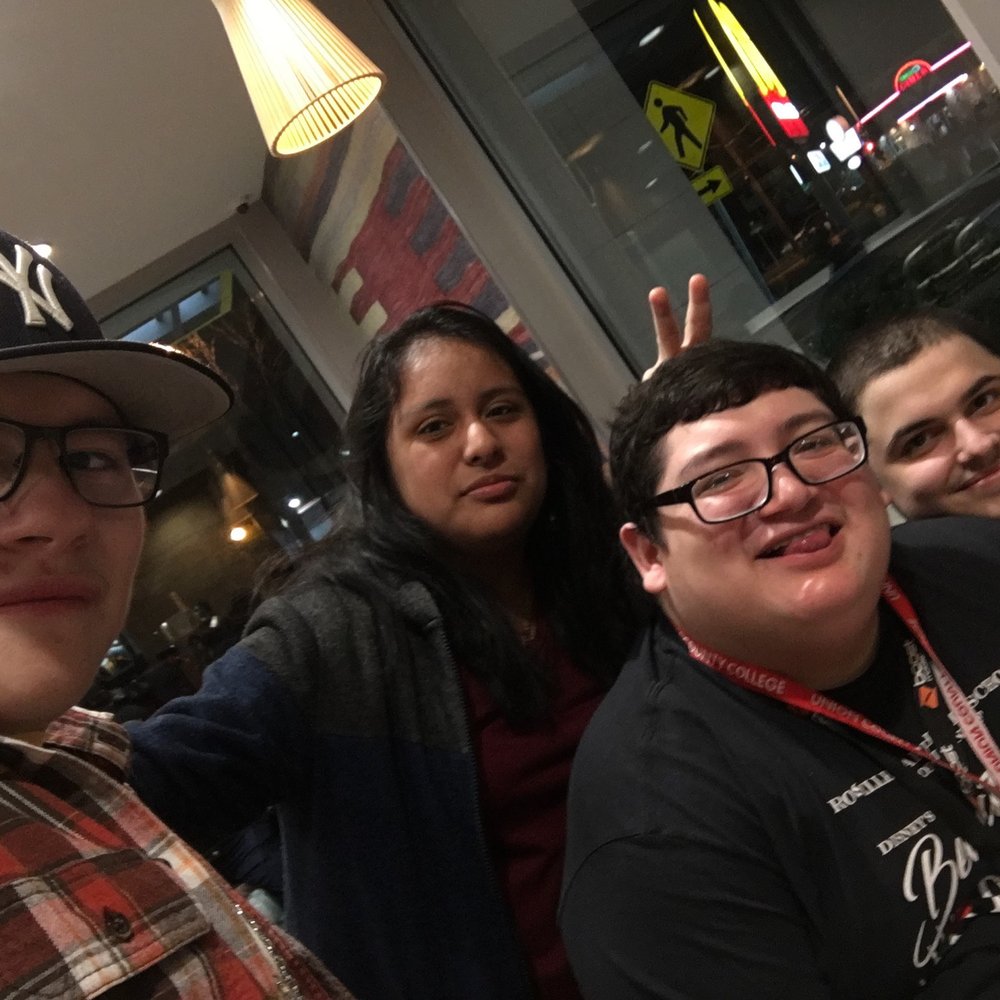 This is me and my friends in McDonald's