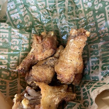 Wingstop - There was no Lemmon Pepper flavor more of old oil flavored. So GROSS!! - Chicken Wings Near Me - Torrance, California Wingstop - There was no Lemmon Pepper flavor more of old oil flavored. So GROSS!! - Chicken Wings Near Me - Torrance, California