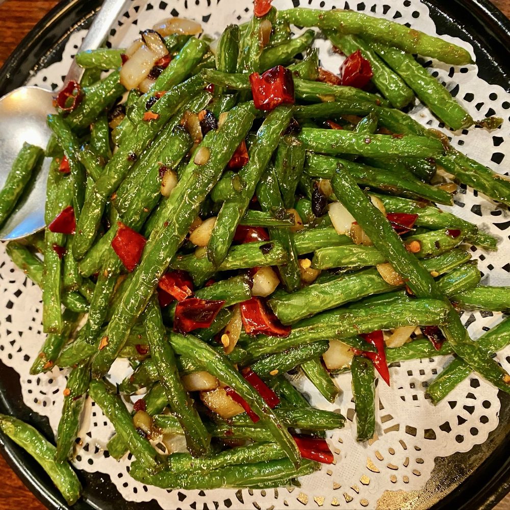 Fusion Dumpling - Dry Sauteed String Beans - Dim Sum Near Me - San Francisco, California Fusion Dumpling - Dry Sauteed String Beans - Dim Sum Near Me - San Francisco, California