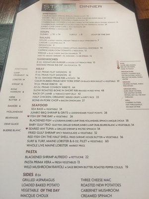 Menu photo 8 Stab's Steak and Seafood Central Baton Rouge, LA Menu photo 8 Stab's Steak and Seafood Central Baton Rouge, LA
