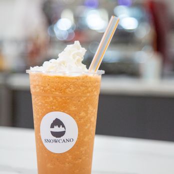 Snowcano - Thai Tea Frost - Shaved Ice Near Me - Katy, Texas Snowcano - Thai Tea Frost - Shaved Ice Near Me - Katy, Texas