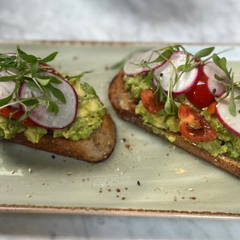 Covey Grill - Avocado toast - New American Near Me - Carmel, California