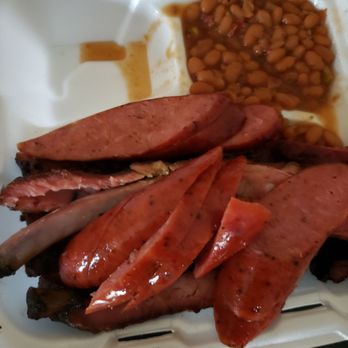 Triple J's Smokehouse - Sausage and ribs dinner - Barbeque Near Me - Houston, Texas Triple J's Smokehouse - Sausage and ribs dinner - Barbeque Near Me - Houston, Texas