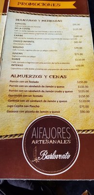 Menu photo 4 Barlovento La Lucila del Mar, C
