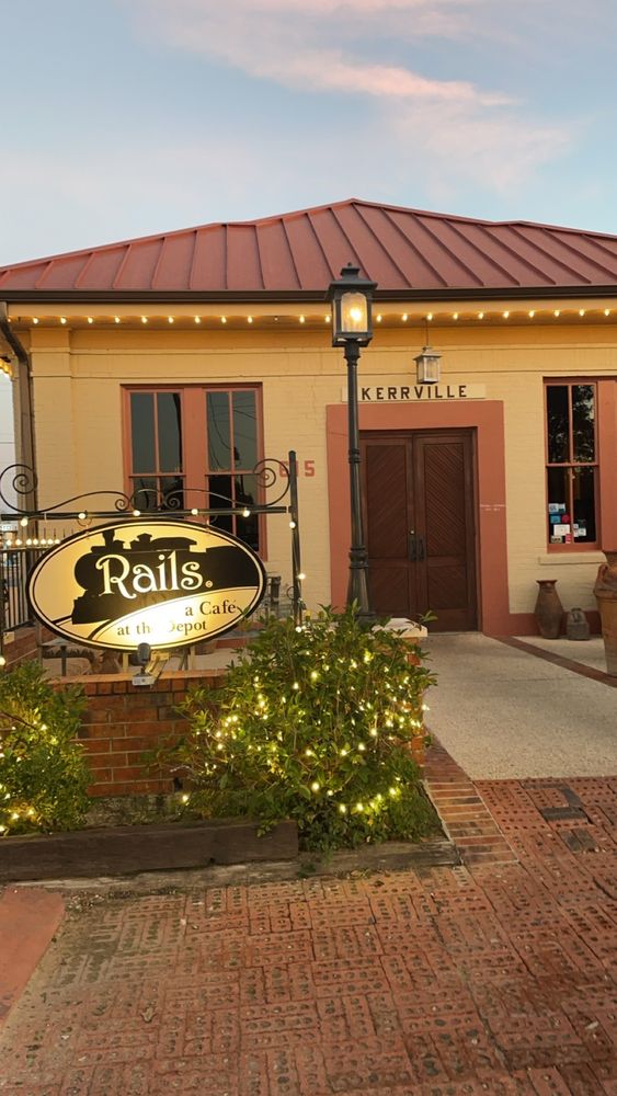 Rails a Cafe at the Depot