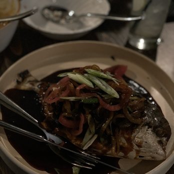 Musang Seattle - whole grilled fish ala bistek - Filipino Near Me - Seattle, Washington