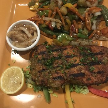 Nailah's kitchen - Grilled Salmon with side of Mixed Vegetables - Senegalese Near Me - Baltimore, Maryland Nailah's kitchen - Grilled Salmon with side of Mixed Vegetables - Senegalese Near Me - Baltimore, Maryland