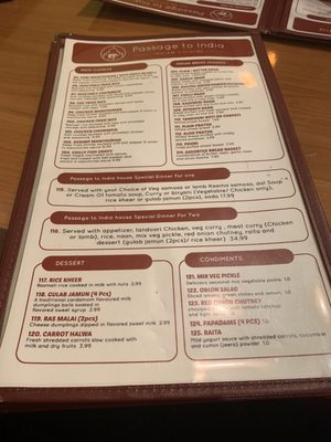 Menu photo 2 Passage To India Indian Cuisine Charlotte, NC Menu photo 2 Passage To India Indian Cuisine Charlotte, NC