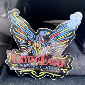 Crying Eagle Brewing - Free stickers! - Breweries Near Me - Lake Charles, Louisiana Crying Eagle Brewing - Free stickers! - Breweries Near Me - Lake Charles, Louisiana