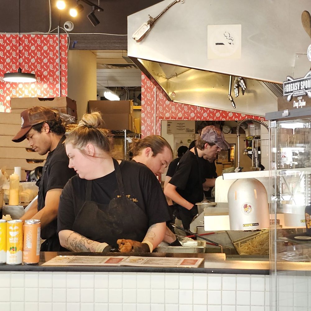 Downlow Chicken Shack - That's a lot of people working. - Chicken Shop Near Me - Vancouver, British Columbia Downlow Chicken Shack - That's a lot of people working. - Chicken Shop Near Me - Vancouver, British Columbia