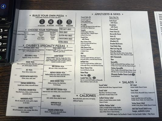 Menu photo 5 Chubby's Pizza South Lebanon, OH Menu photo 5 Chubby's Pizza South Lebanon, OH