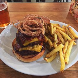 The Mad Café - Texas Burger doble
