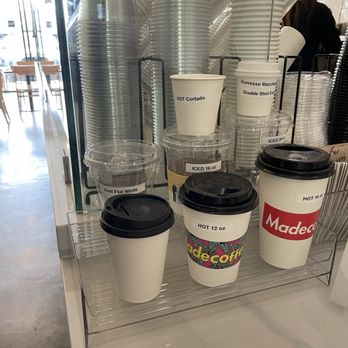 Made Coffee - Different cup sizes - Coffee & Tea Near Me - Yorba Linda, California