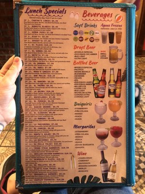 Menu photo 1 Cancun Mexican Grill Bonifay, FL