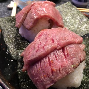 Sushi Murayama - A1 Miyazaki Wagyu Musubi!!! - Sushi Bars Near Me - Honolulu, Hawaii Sushi Murayama - A1 Miyazaki Wagyu Musubi!!! - Sushi Bars Near Me - Honolulu, Hawaii