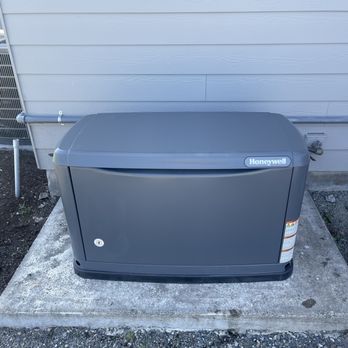 Redhead Electric - New Honeywell General Generator - Electricians Near Me - Bonney Lake, Washington